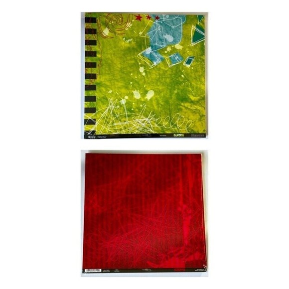 SANDYLION Rouge de Garance "Street Smarts" - DS 12x12 Scrapbook Paper - … - Picture 1 of 9